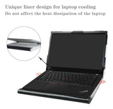 Funda Protectora ALAPMK para HP Envy x360 14" | Cuero PU Premium con Soporte