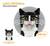 Bigotes para Lego Ideas 21349 Gato esmoquin (paquete de 6, 3 sets)