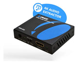 Convertidor de Audio Orei 4k 60hz 18g Hdmi 2.0