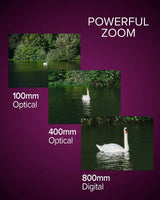 Canon PowerShot ZOOM – Monocular Digital 12,1 MP con Zoom Óptico 400 mm y Digital 800 mm