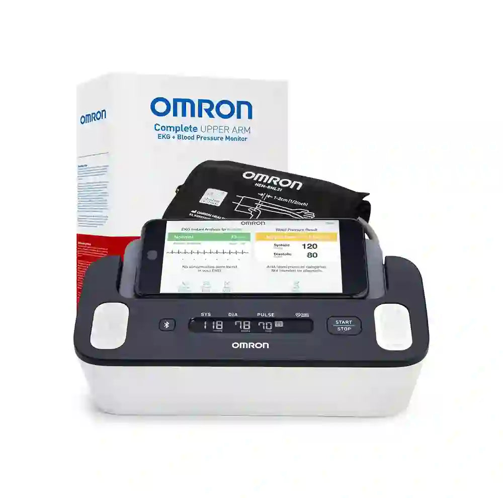 OMRON Complete BP7900 – Monitor de Presión Arterial de Brazo + EKG
