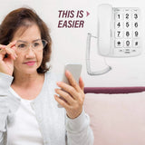 Teléfono Tyler Tbbp-4-wh para personas mayores con altavoz