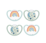4 Chupetes Nuk Space Ortodoncia Que Brillan En La Oscuridad