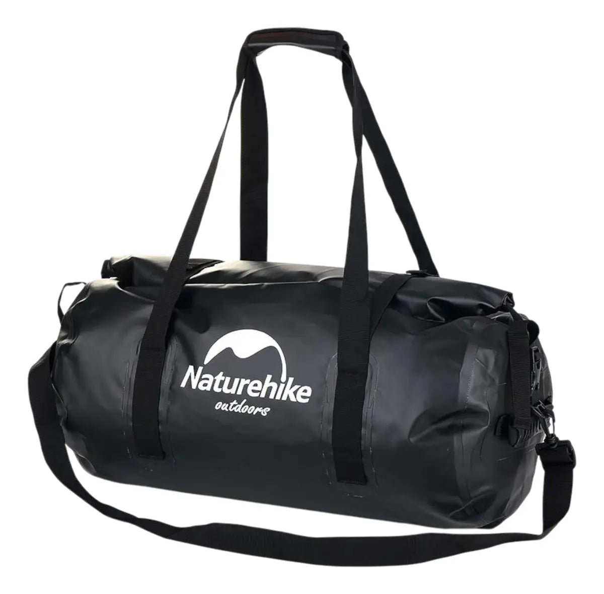 Bolso Impermeable Duffel Naturehike 60L | Estanco | PVC 500D | Negro