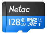 Tarjeta de memoria Micro Sdxc Netac Caspt de 128 GB y 80 Mbps