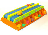 Juego de Mesa Fotorama Burger Mania Build-A-Burger | Juego Interactivo Familiar