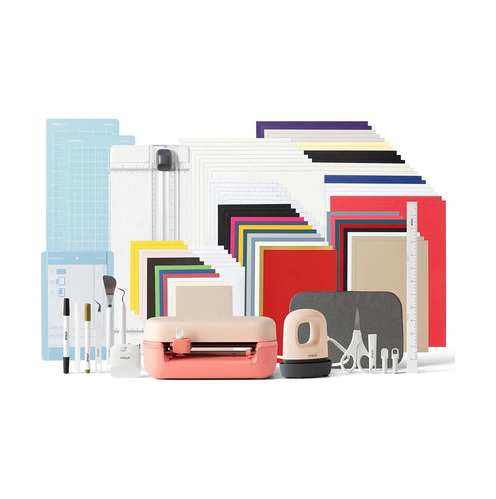 Cricut Joy 2 Ultimate Bundle Coral 2012210 – Máquina de Corte + EasyPress Mini LT