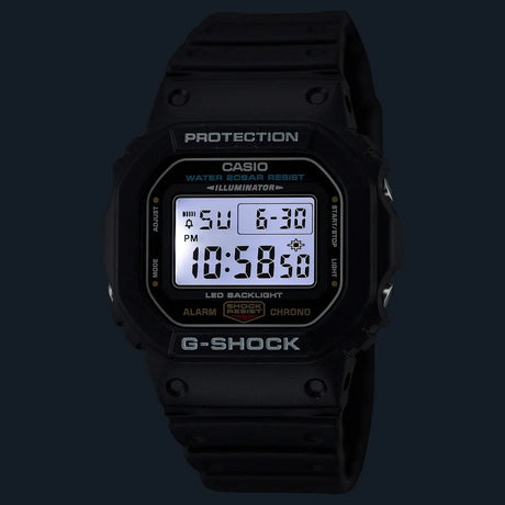 Reloj Casio G-SHOCK DW-5600UE-1 | Digital | Resistente a Impactos | 200 m | Hombre