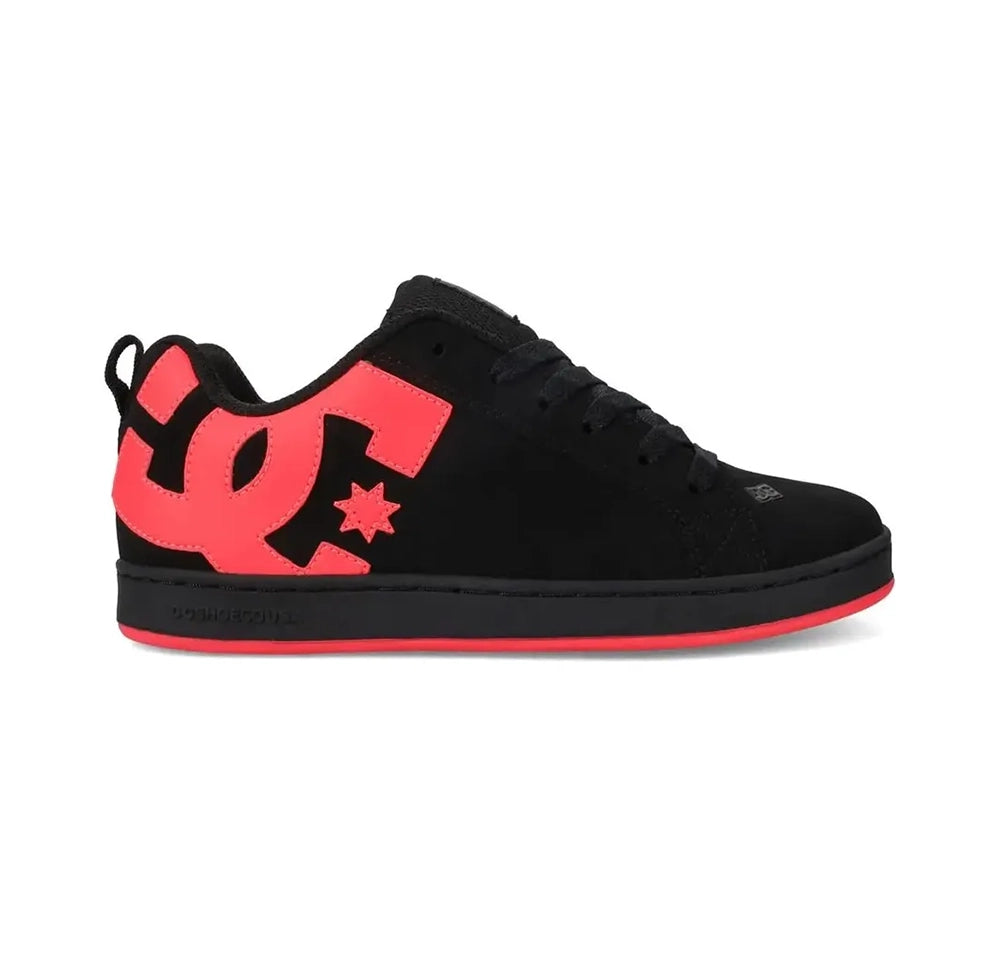 Zapatilla Mujer Court Graffik Girls DCBHP DC Shoes | Estilo Skate Clásico con Detalles Rosa