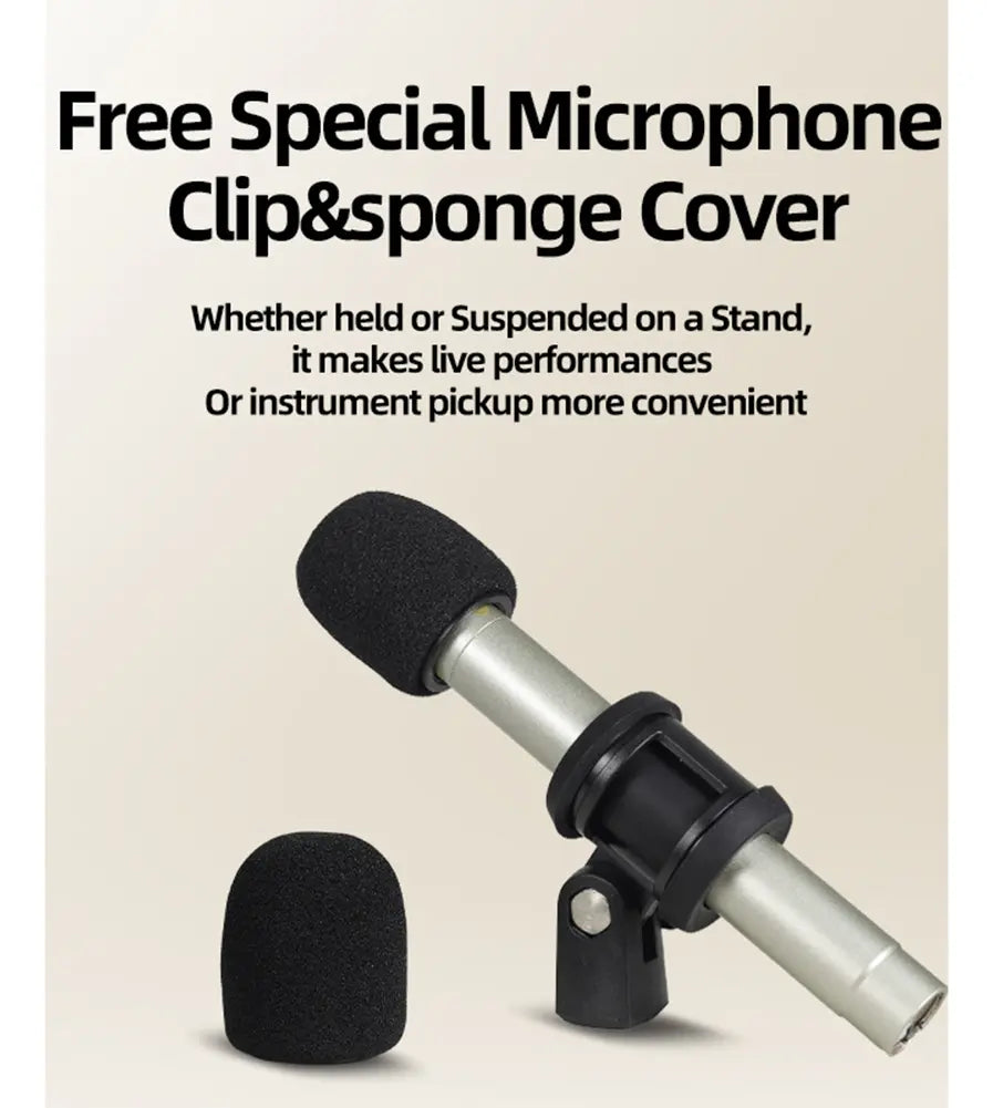 Micrófono Condensador Samson C02 | Pencil Condenser | Open Box |