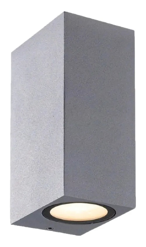 Aplique Lampara Muro Led Luz Doble Dicroico Exterior