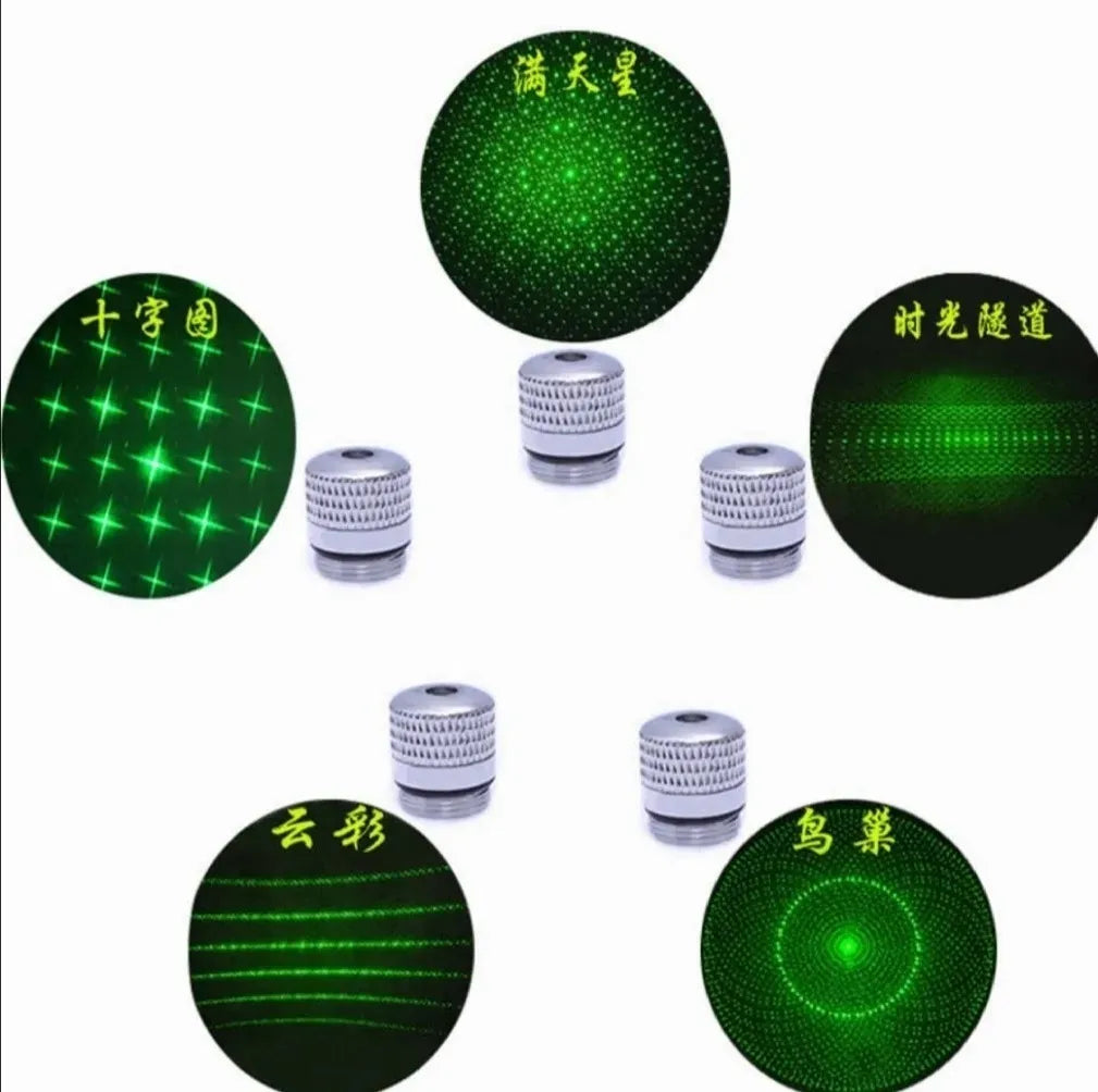 Laser De 5 Puntas A Pila Estroboscópico -elprecioajo