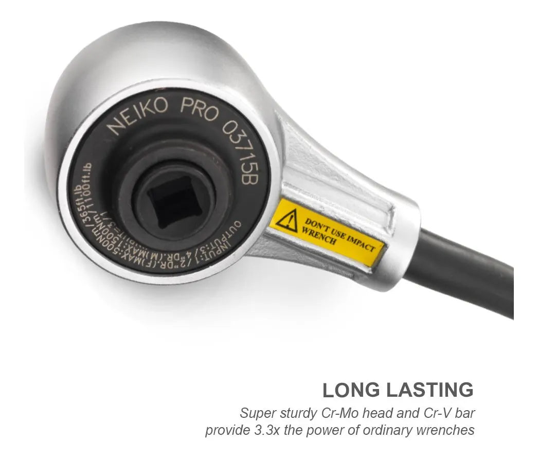 Llave de Torque Profesional NEIKO Pro 03715B 1/2" 500–1100 Nm