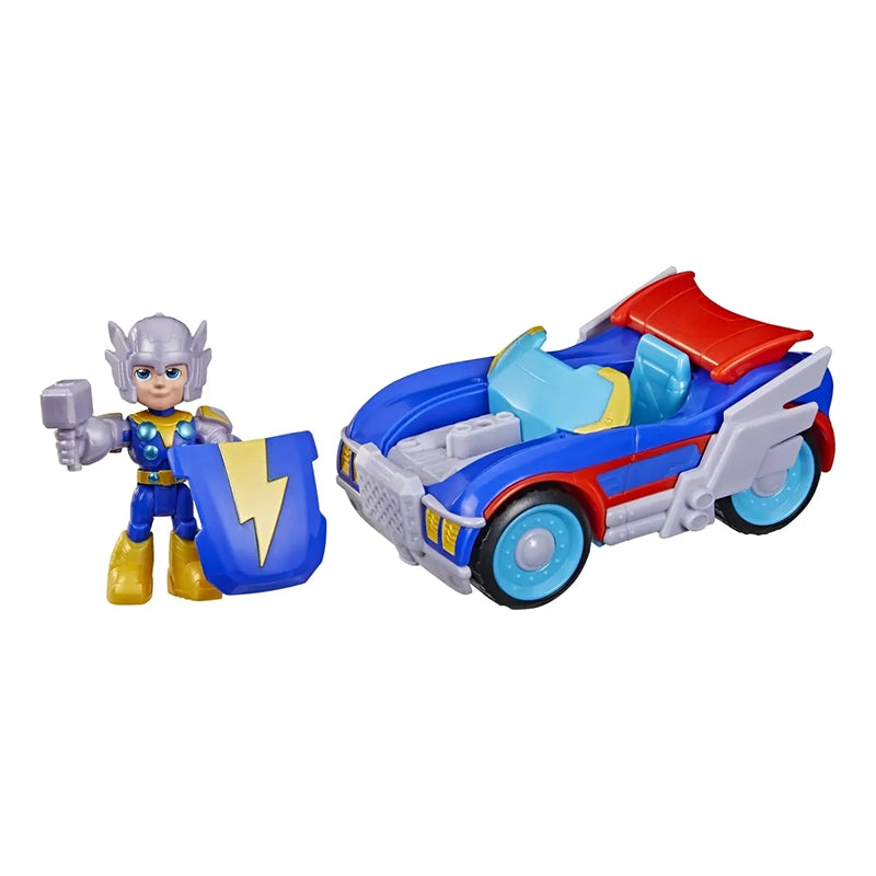 Figura de Acción Marvel Thor con Vehículo de Juguete – Avengers