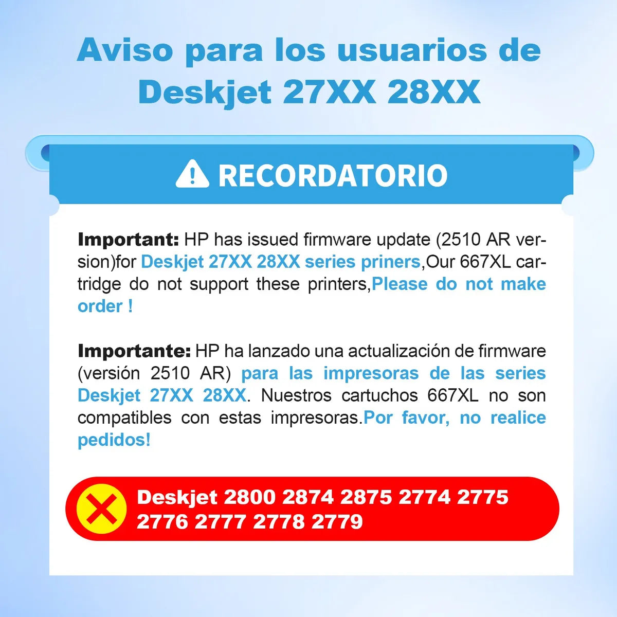 Cartucho De Tinta Compatible Para Hp 667xl Color / Negro