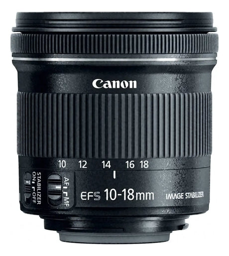 Bundle Canon EF-S 10-18mm f/4.5-5.6 IS STM + Kit de Limpieza Koah