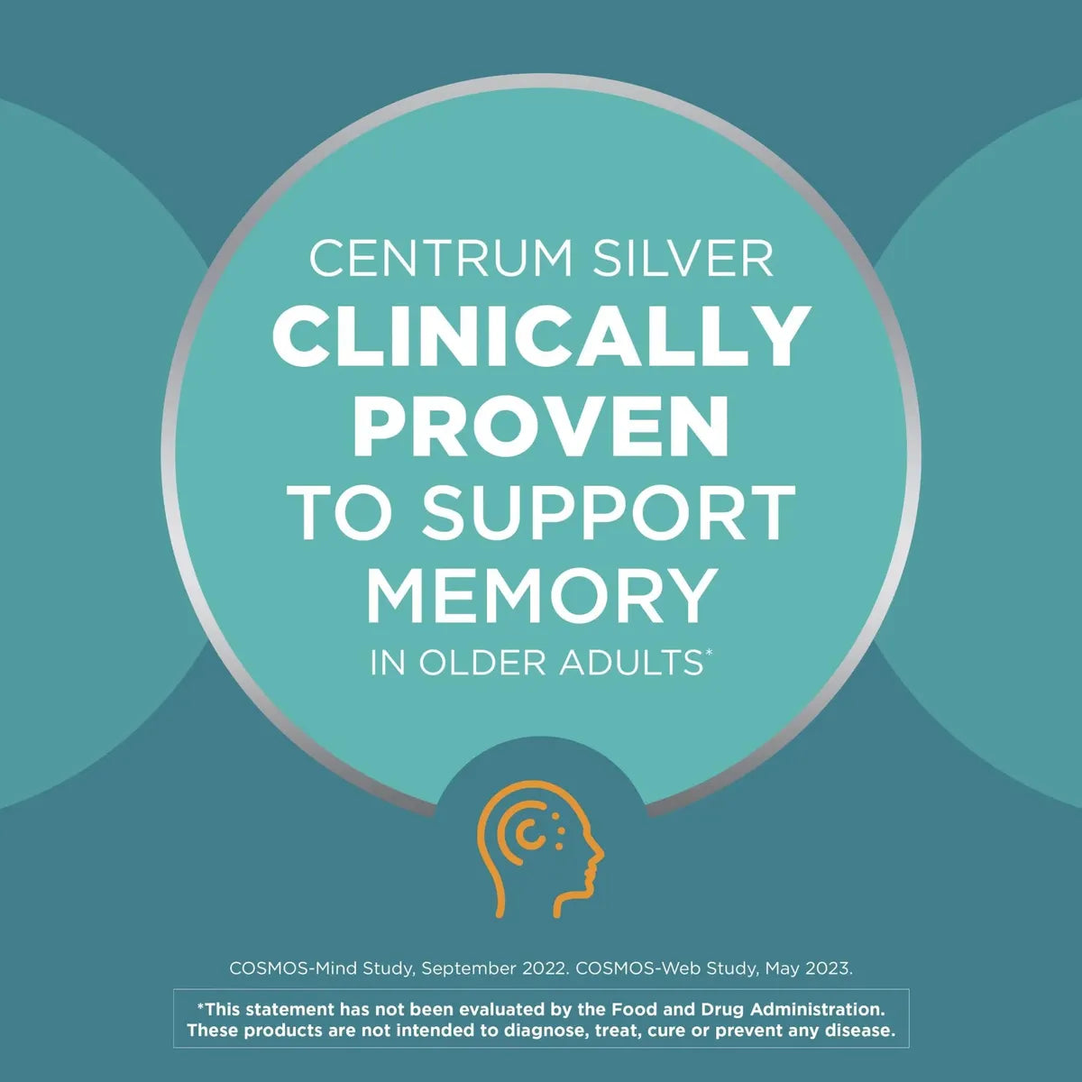 Multivitamínico Centrum Silver 50+ Adultos Mayores 80 Comprimidos