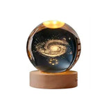 Luz De Noche/bola De Cristal Brillante Regalo Adornos