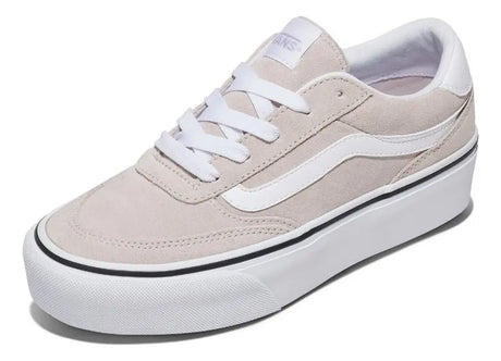Zapatilla Mujer Vans Brooklyn LS Platform – Beige
