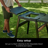 Mesa Auxiliar Acoplable Ninja Woodfire XSKUSSDTBL para Soporte Universal