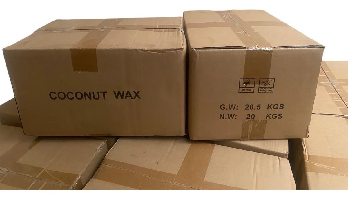 Cera De Coco Velas Alta Pureza Caja 20 Kilos