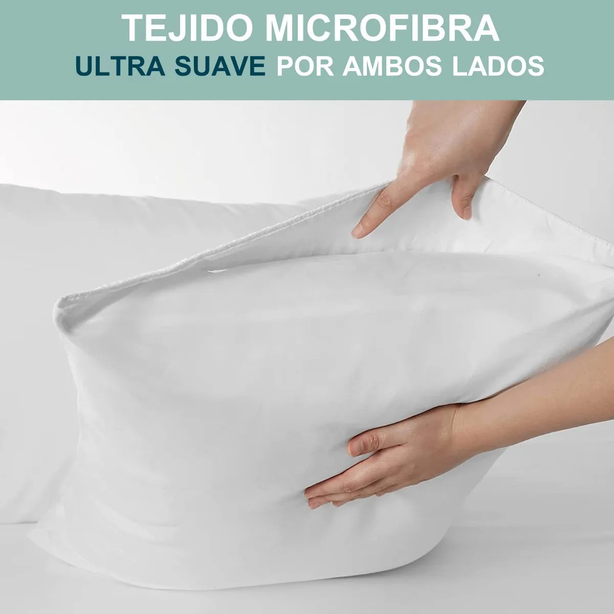 Sabanas King Hotel Casatua + 2 Fundas Almohada Color Blanco