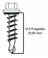 Tornillo Autoperforante S/golilla De 12 X 3/4 - 500 Unid