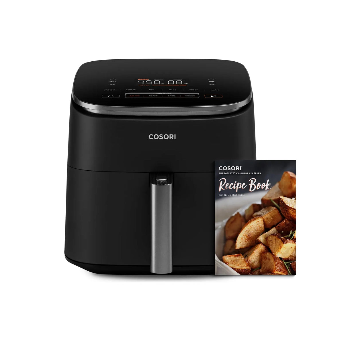 Air Fryer Cosori Turboblaze Compact De 6.0 Cuartos De Galón