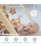 Parlante Ruido Blanco - Sonido Sueño Dormir Bebé Recargable Blanco