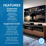 Extractor De Audio Orei 8k Hdmi Ultrahd 4k @ 120 Hz 48g Hdmi