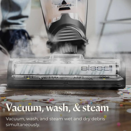 BISSELL CrossWave HydroSteam Deluxe 3515G Aspiradora en Seco y Húmedo con Vapor 120V Open Box