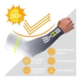2 Par Mangas Bike Compresión Protección Uv Ciclismo Deporte