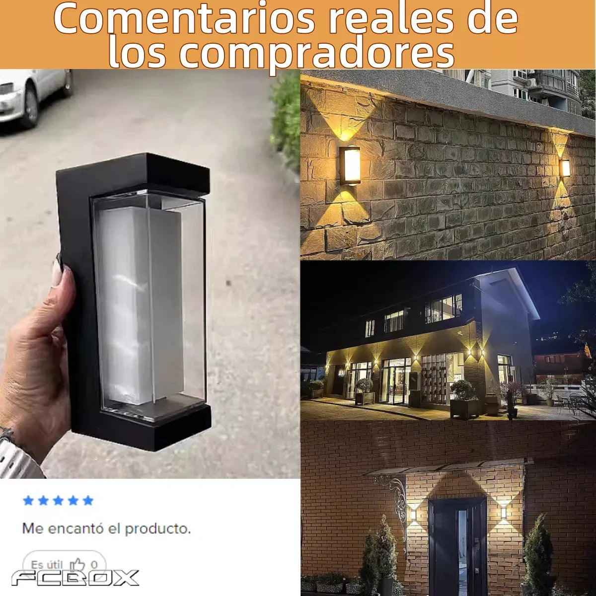 Lámparas De Pared Moderno Led Impermeable Para Exteriores