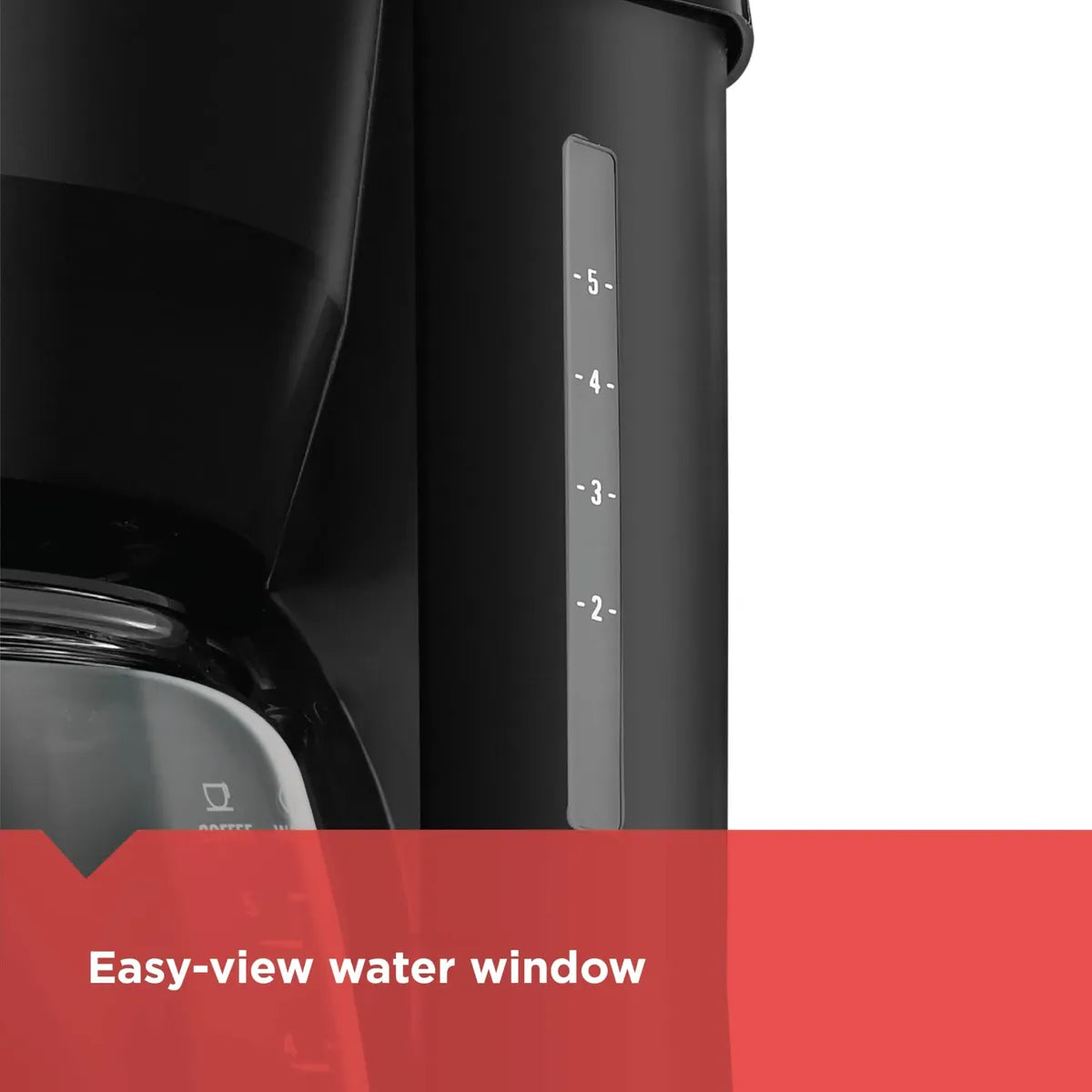 Cafetera Black+Decker DCM600B 5 Tazas | Jarra de Vidrio | 120V