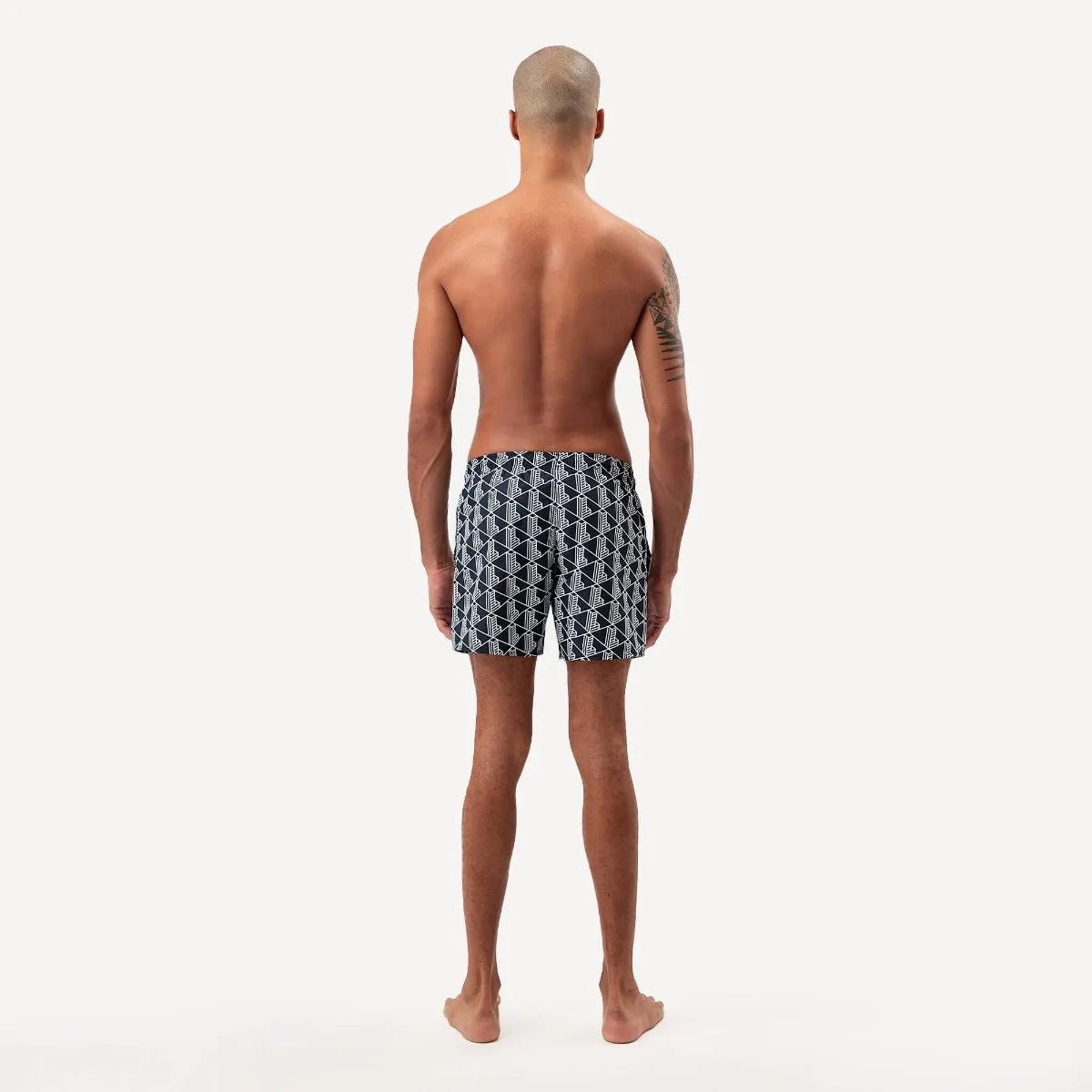 Traje De Baño Short Para Hombre Color Negro Lacoste
