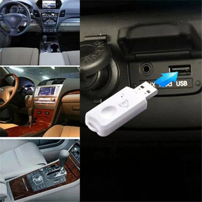 Receptor De Música Bluetooth Por Usb Audio Sin Cables
