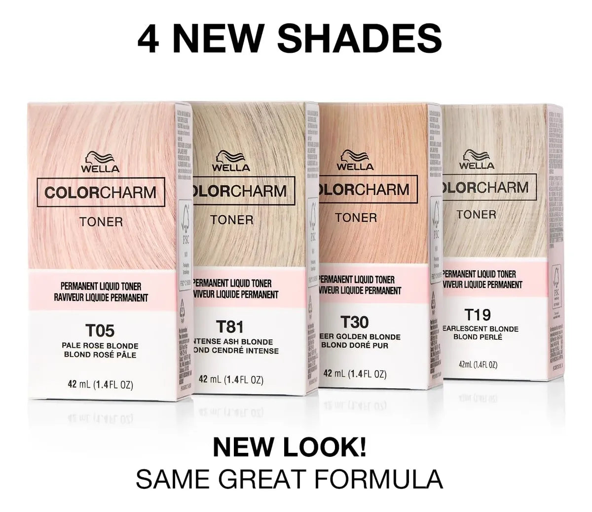 Wella Color Charm T19 Rubio Nacarado – Toner Líquido Permanente para Cabello