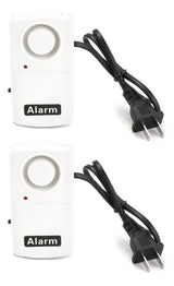 Alarma de Corte de Energía QWORK 120 dB con Indicador LED – Pack de 2