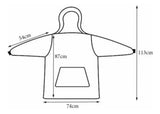 Maxi Polerón Manta Sherpa con Capucha | Chiporro Polar | Talla Única |