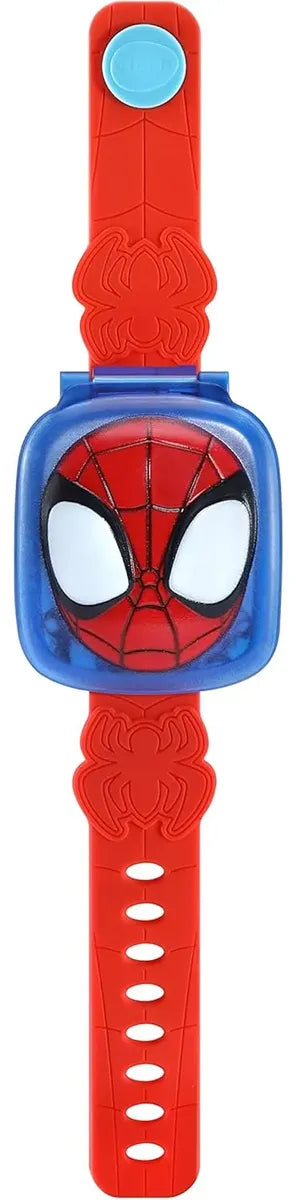 VTech Spidey y Sus Asombrosos Amigos – Reloj Educativo Spidey | Aprende la Hora Jugando (version en inglés)