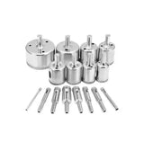 Kit Brocas 16 Broca Diamantada Marmol Vidrio Broca Ceramica 57152 Gaccoa