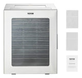 Deshidratador De Alimentos Vevor 12 Bandejas De Acero Inoxidable 120V