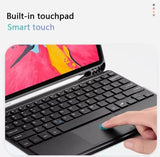 Carcasa Funda Con Teclado Touchpad Para iPad 10ma Gen 10.9