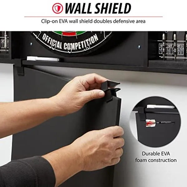 Viper Resolute Dart Backboard – Protector de Pared para Tablero de Dardos con Marcadores