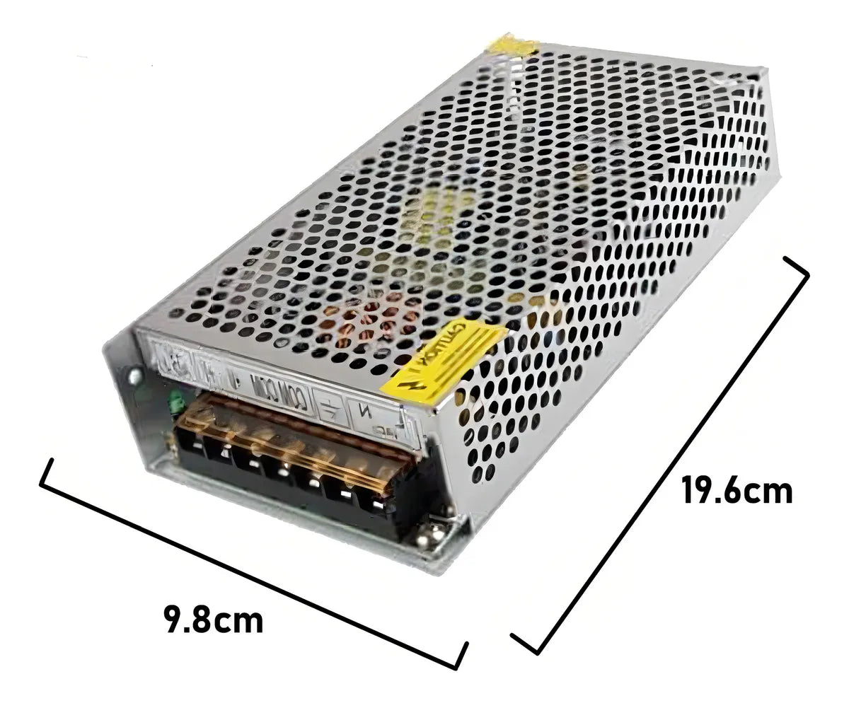 Fuente Poder 12v 20a 240w Transformador 220v Camaras Cinta
