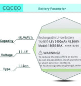 Batería de Repuesto para Eufy RoboVac 11, 11S, 30, 30C, 15C, 15T | 14.4V Li-Ion
