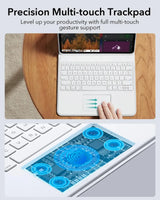 Funda con Teclado y Trackpad, Teclado Magnético Desmontable para iPad Pro de 13 Pulgadas (M5/M4, 2025/2024)
