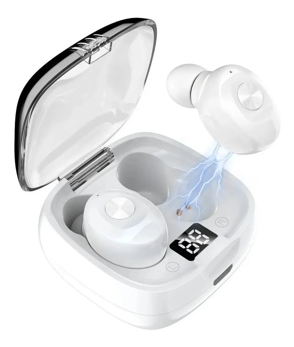 Auricular in-ear gamer inalámbrico XG-8 XG-8 blanco con luz LED