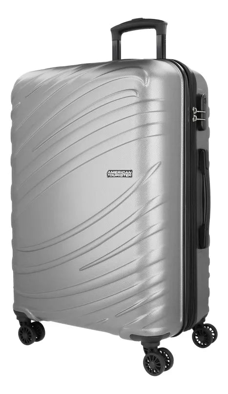 Maleta Mediana American Tourister Tesa 2.0 4.5 kg Plateado