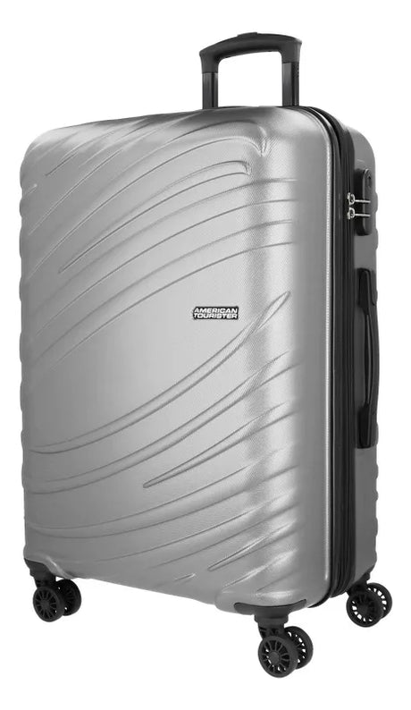 Maleta Mediana American Tourister Tesa 2.0 4.5 kg Plateado